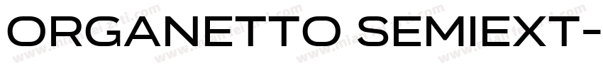 Organetto SemiExt字体转换